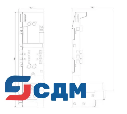 3RK1903-3AC10 Фидер нагрузки F-DS1e-x и F-RS1e-x для ET 200S