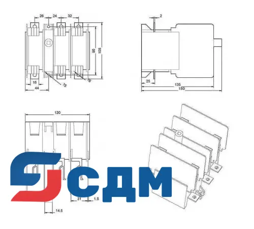 3KL5030-1GB01 Навеска и встраивание