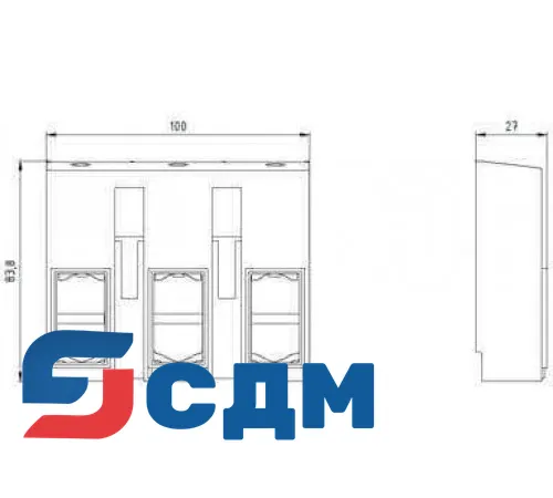 Дополнительный аксессуар Siemens 3RT1955-4G
