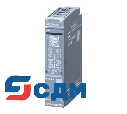 6ES7134-6GB00-0BA1 Модуль ввода аналоговых сигналов