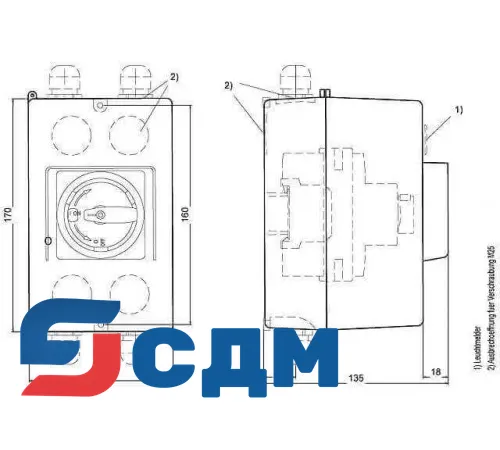 3RV1923-1GA01 Корпуса и передние пластины