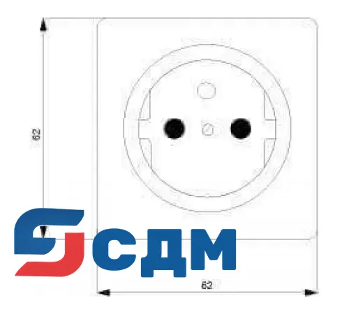 5UB1675 Розетка