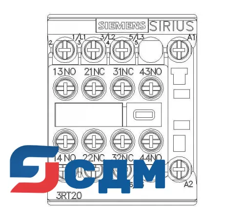 Контактор Siemens 3RT2017-1AP04-3MA0
