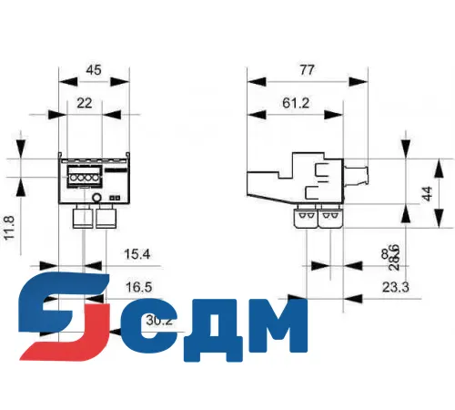 3RA6970-3B Модули AS-Interface Дополнение