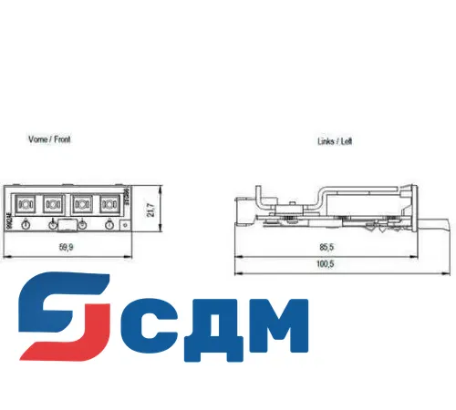 6GK5991-2AE00-8AA0 Конвертирующий модуль для SCALANCE X-300