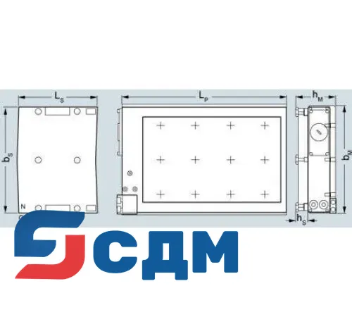 1FN3100-4SA00-0AA0 Линейный двигатель 1FN3