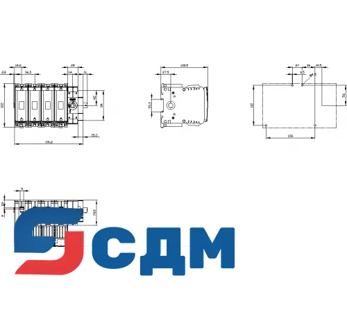 3KF1403-4RB11 3KF Выключатель-разъединитель с предохранителями
