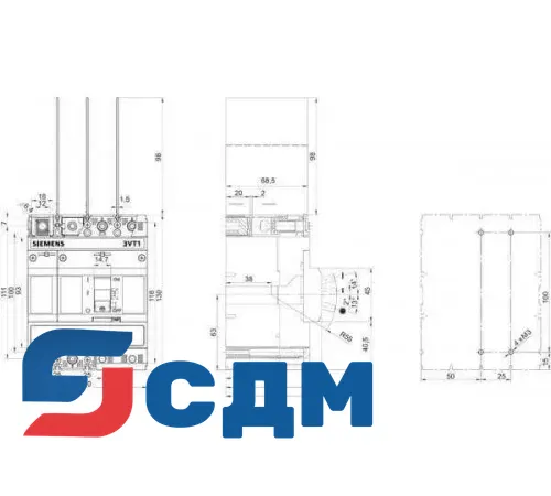 3VT1703-2EC46-0AA0 Основное устройство