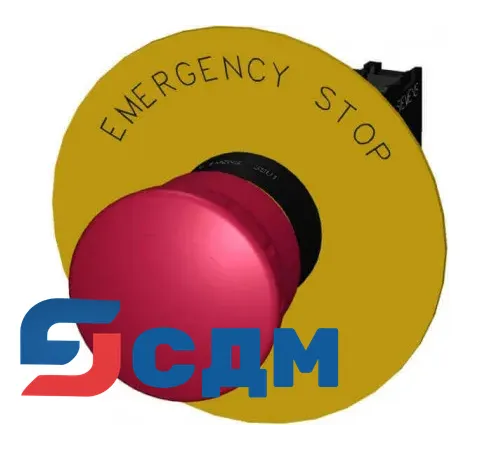 3SU1100-1HB20-1CG0 Кнопка грибовидная АВАРИЙНОЙ ОСТАНОВКИ