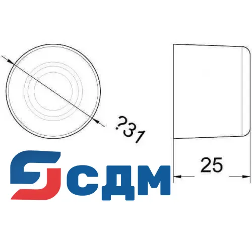 3SB1902-0AN Защитная крышка, шторки, пустые разъемы