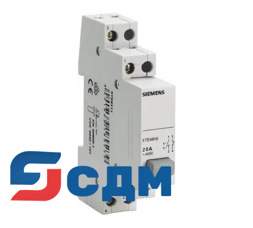 5TE4814 Кнопка 5TE4 8, установочная глубина 70мм