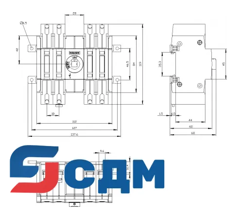 3KD2240-2ME20-0 Выключатель-разъединитель SENTRON