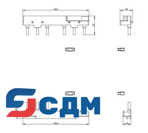 3RA2933-2AA2 Соединитель