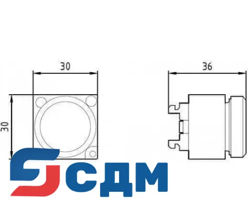 3SB3000-0AA41 Элемент управления