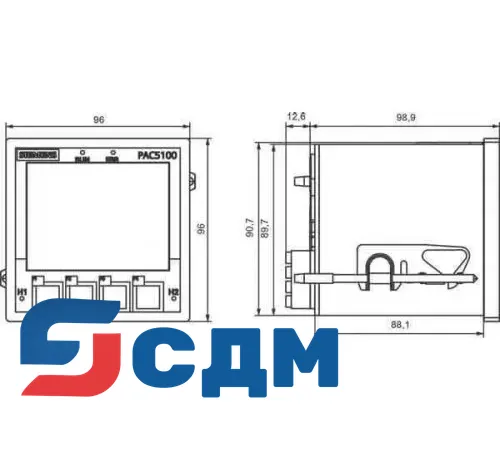 7KM5212-6BA00-1EA2 SENTRON Многофункциональное измерительное устройство