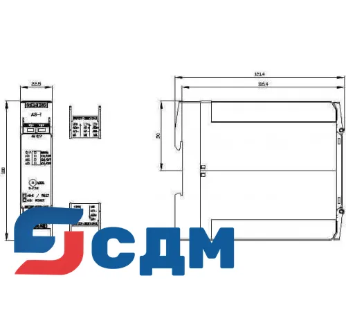 3RK1207-0CE00-2AA2 SlimLine Compact