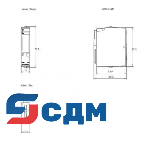 6ES7137-6AA00-0BA0 Модуль последовательного интерфейса CM PtP