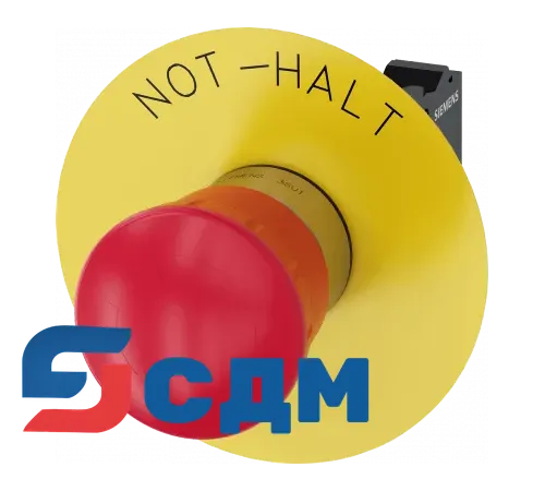 3SU1150-1HB20-3PH0 Кнопка грибовидная АВАРИЙНОЙ ОСТАНОВКИ