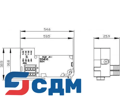 3SU1400-2EA10-6AA0 Модули AS-интерфейса