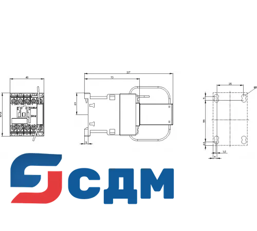 Вспомогательный контактор Siemens 3RH2122-4LB40-0LA0