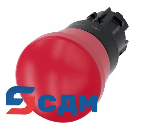 3SU1000-1HA20-0AA0 Кнопка грибовидная АВАРИЙНОЙ ОСТАНОВКИ