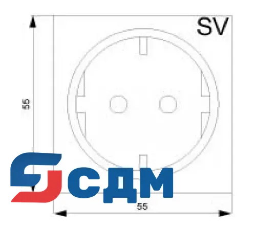 5UB1910 Розетка