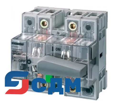 5TE1210 Блокируемый выключатель наргузки 5TE1, установочная глубина 92 мм