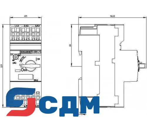 3RV2021-1KA20 — Siemens Sirius Innovations