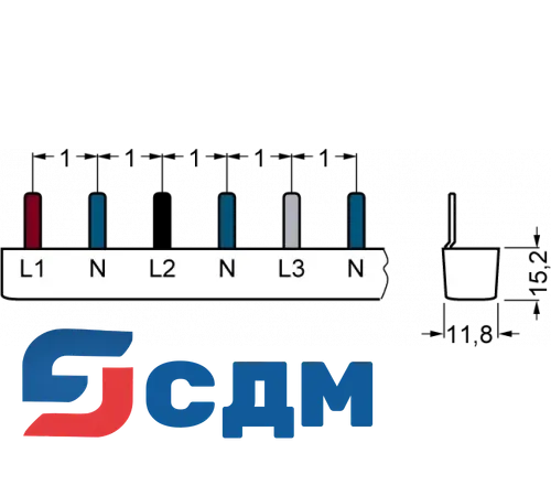 5ST3623 Сборные шины 5ST для модульных устройств