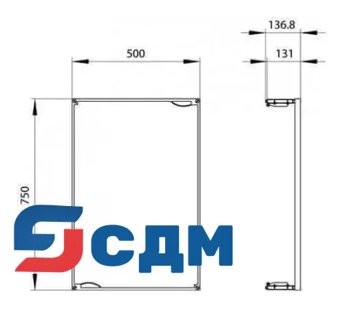8GK4501-5KK22 Монтажные комплекты 8GK4 для незадействованных модулей