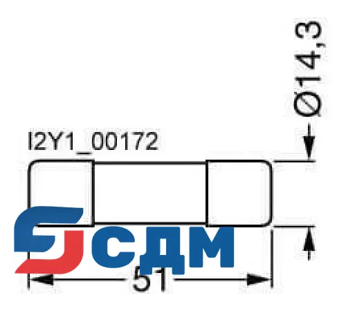 3NW6106-1 Цилиндрические предохранители и основания
