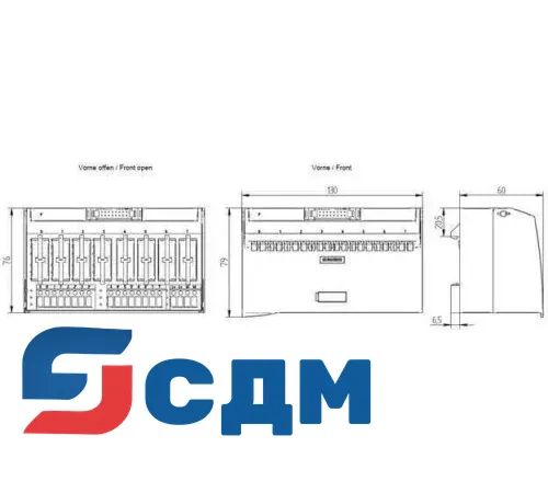 6ES7924-0BE20-0BA0 Клеммный блок