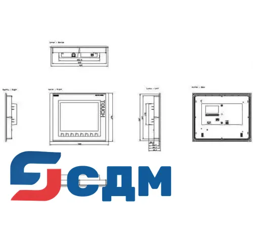 6AV66470AF113AX0 — Стационарные панели операторов Siemens.