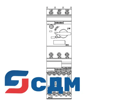 3RA2110-0GA15-1BB4 3RA21 для монтажа на стандартную рейку или для крепления винтами