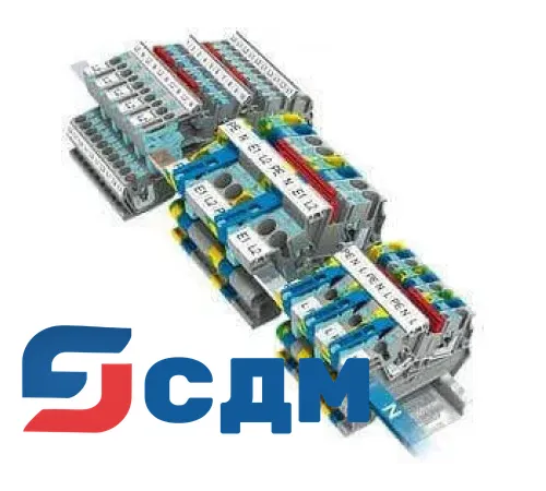 8WH1001-0CK07 Клеммы ALPHA FIX 8WH с втычными зажимами