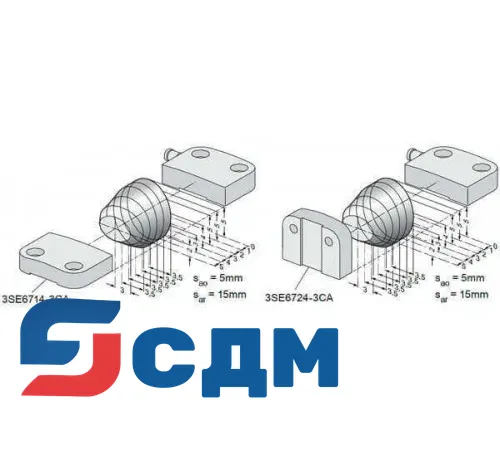 3SE6626-3CA01 Магнитные выключатели SIRIUS 3SE6