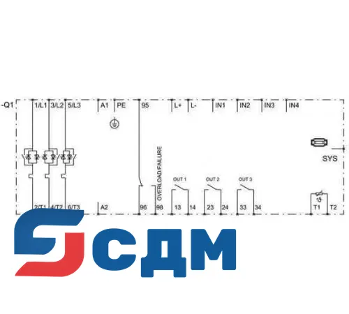 Siemens 3RW4444-6BC44 Устройство плавного пуска