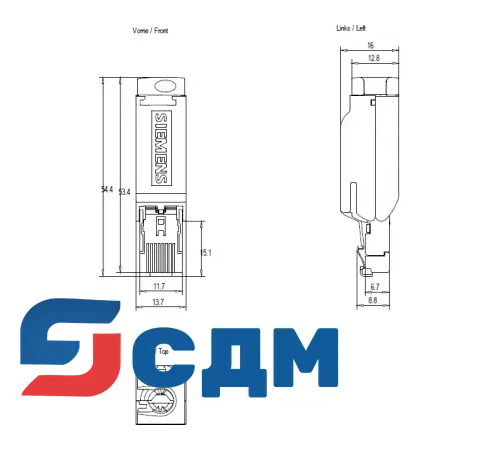Siemens 6GK1901-1BB10-2AB0 Стандартный кабель IE TP Корд
