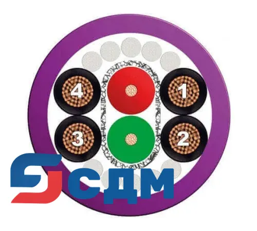 6XV1830-7AT10 Сетевой кабель ECOFAST