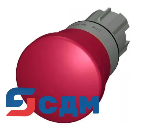 3SU1050-1HA20-0AA0 Кнопка грибовидная АВАРИЙНОЙ ОСТАНОВКИ