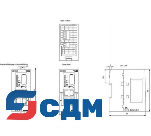 6GK5204-0BA00-2MB2 Управляемая точка доступа SCALANCE X204RNA HSR