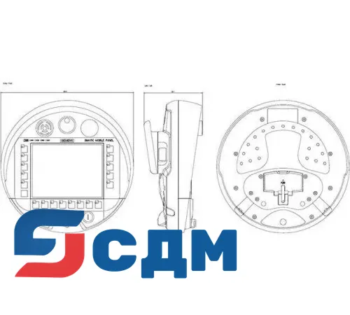 6AV6645-0EC01-0AX1 — панель оператора Simatic, снятая с поставок