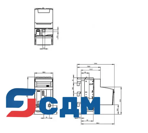3NP1133-1JC21 Для сборных шин с межосевым расстоянием 60 мм