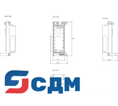 6ES7142-4BD00-0AA0 Дискретный модуль расширения EM 141, EM 142