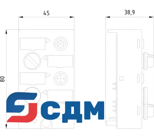 3RK1205-0BQ21-0AA3 Компактные FailSafe модули с AS-интерфейсом