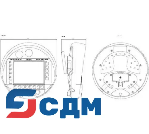 6AV6645-0DD01-0AX1 — панель оператора Simatic, снятая с поставок
