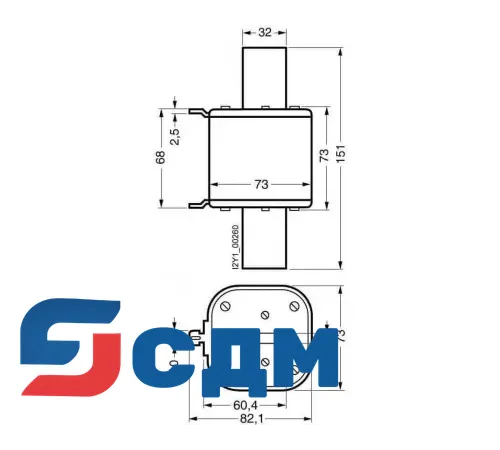 3NE1438-2 Предохранительная вставка NH SITOR