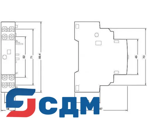 3RV1921-1M Навесные принадлежности