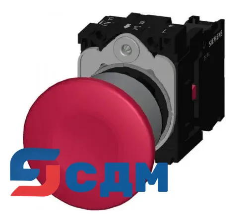 3SU1130-1BA20-1CA0 Кнопка грибовидная