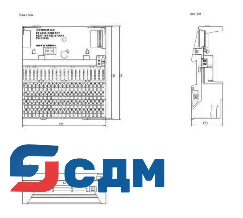 6ES7193-4DL10-0AA0 система распределенного ввода-вывода SIMATIC ET 200S